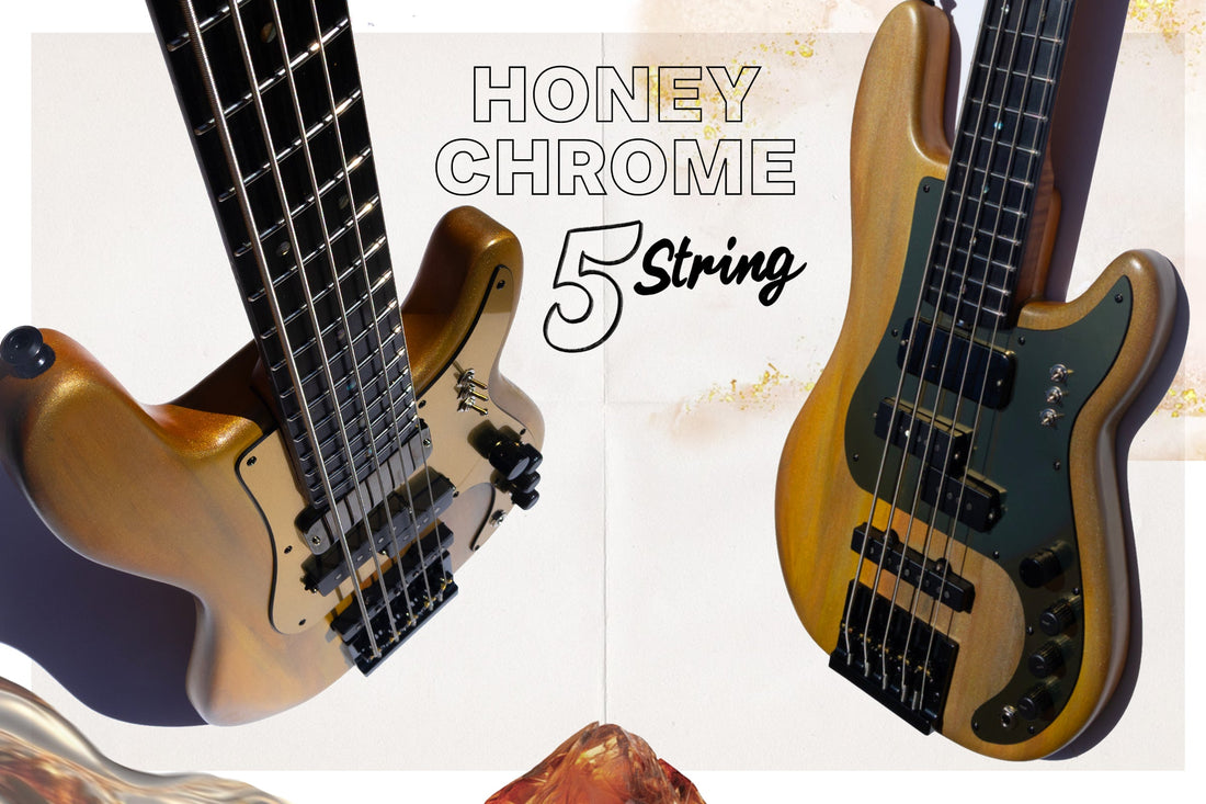 Honey Chrome 5 String