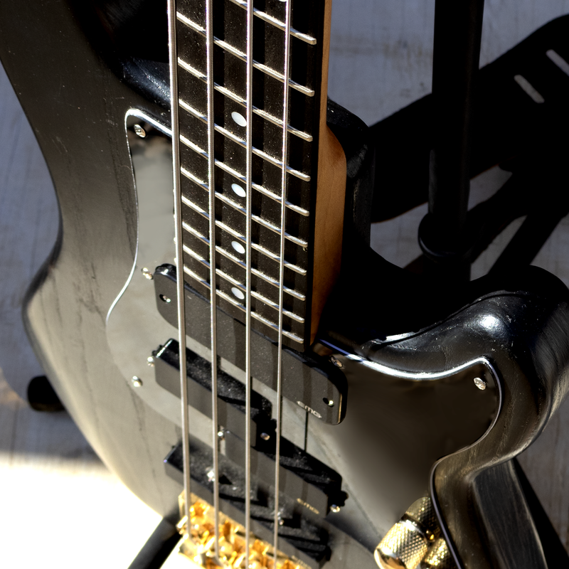 Matte Black Thunderhorse IV - McGrath Guitars