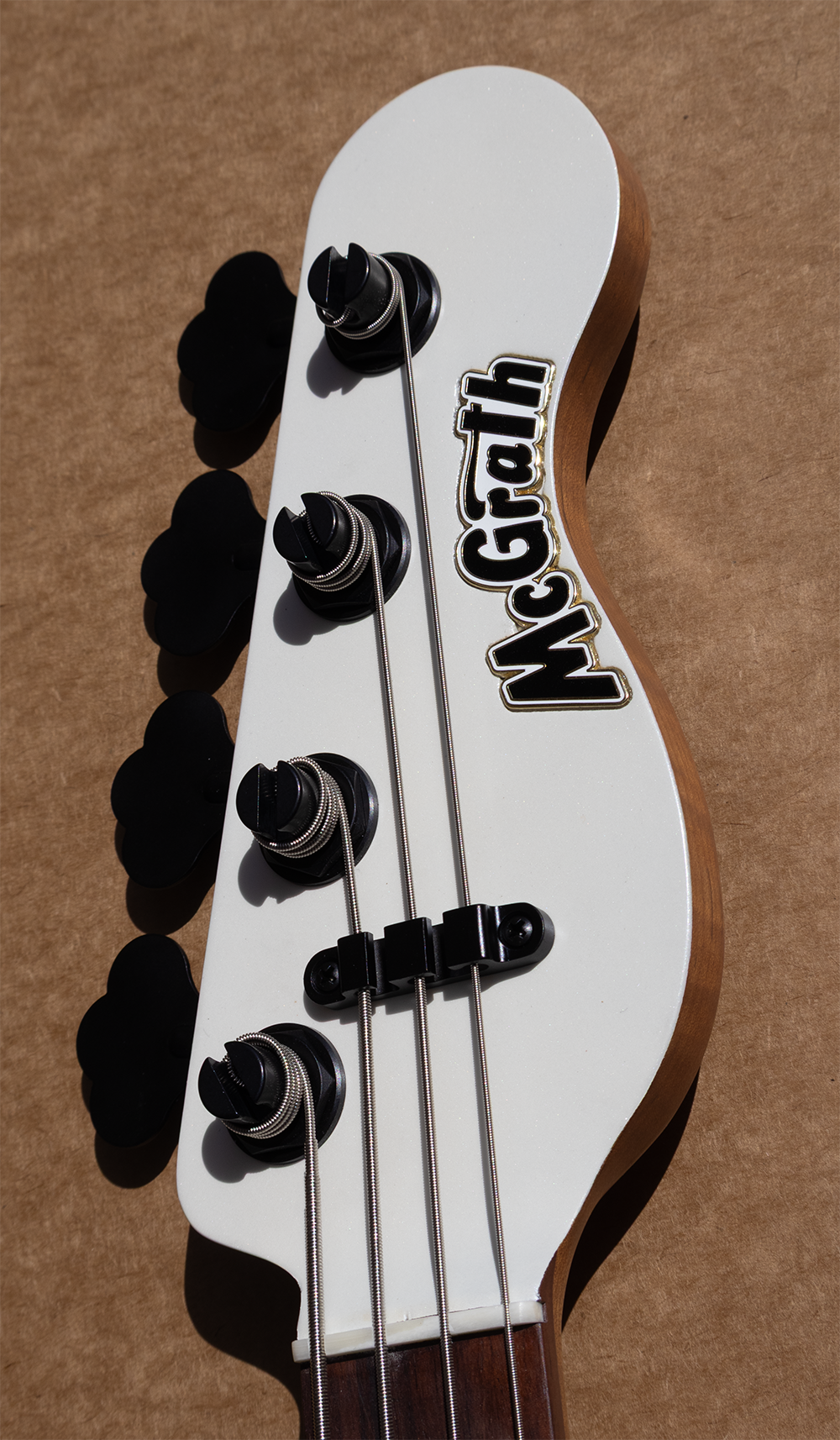 McGrath Thunderhorse 4 - Satin White - McGrath Guitars