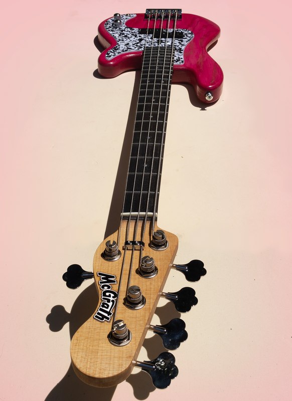 Pink V - McGrath Guitars