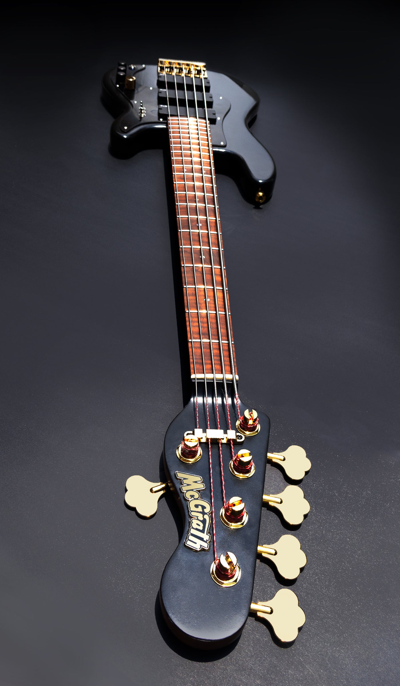 Thunderhorse V - Black and Gold - McGrath Guitars