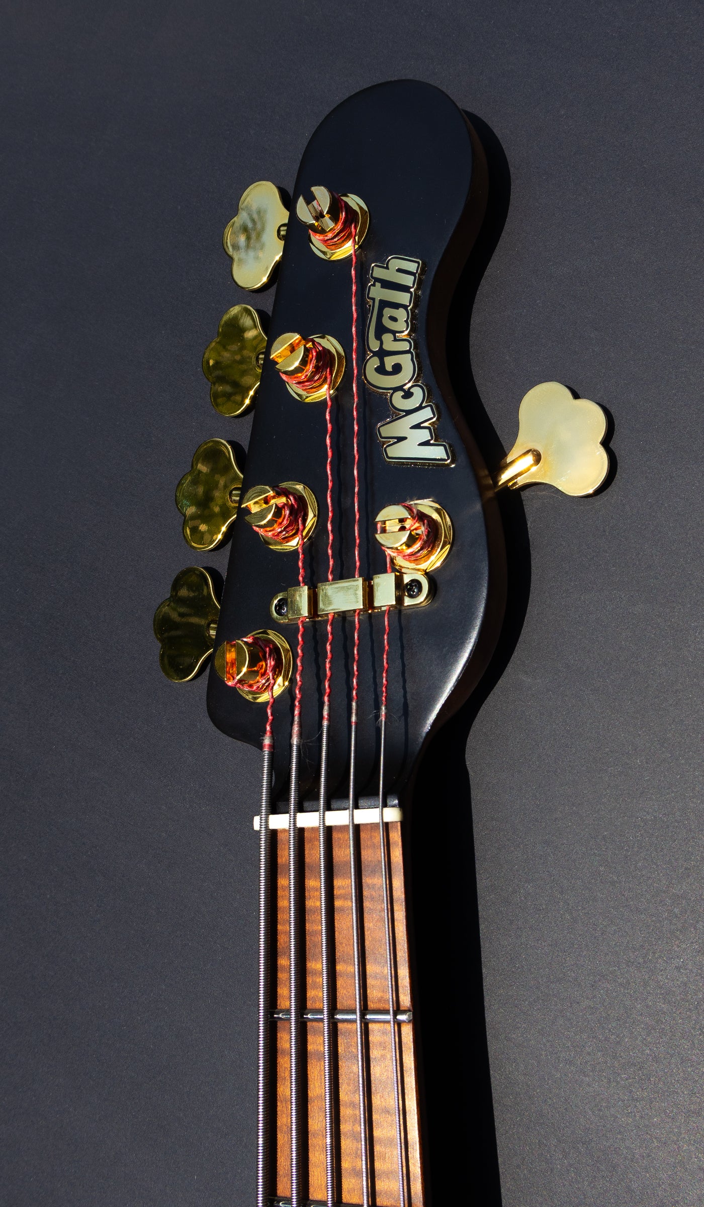Thunderhorse V - Black and Gold - McGrath Guitars