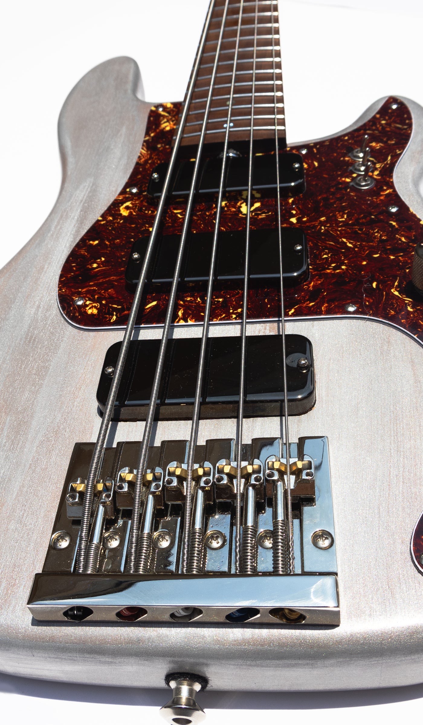 Thunderhorse V - Brushed Silver - McGrath Guitars