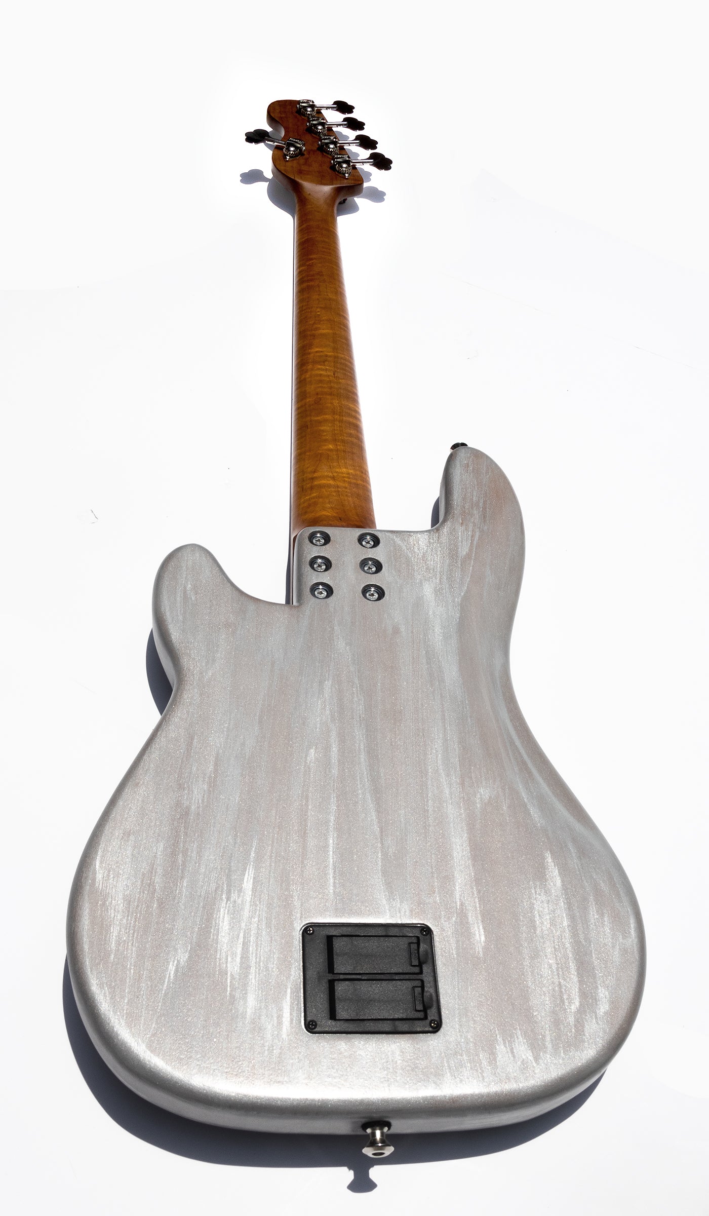 Thunderhorse V - Brushed Silver - McGrath Guitars