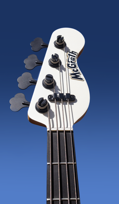White Thunderhorse IV - McGrath Guitars