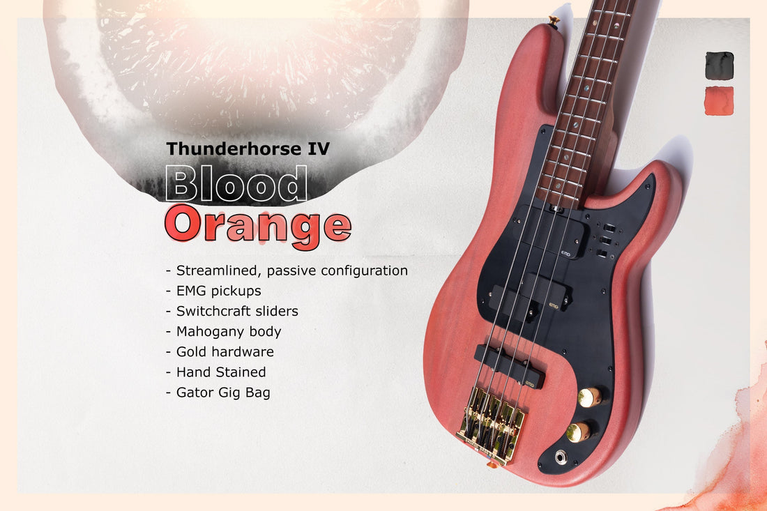New Year, New Color,  Thunderhorse IV in Blood Orange