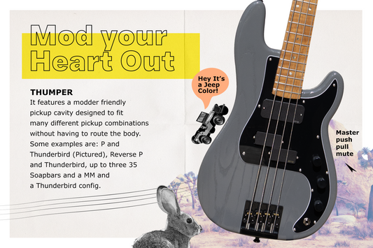 Thunderhorse IV Thumper - Ceramic Grey