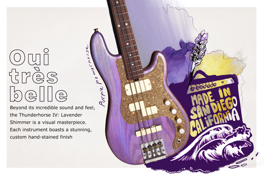 Lavender Shimmer Thunderhorse IV