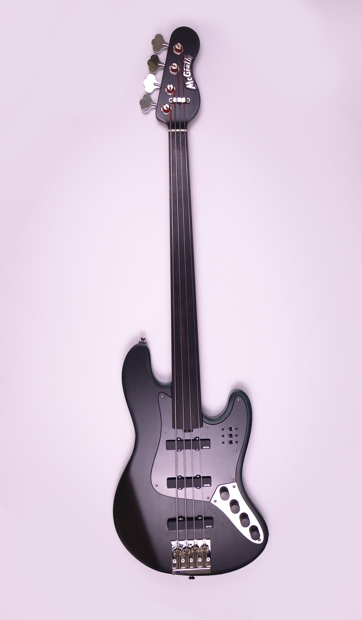 J-Style Thunderhorse 4 - Fretless - Orbital Ink - 8.3 lbs - McGrath Guitars