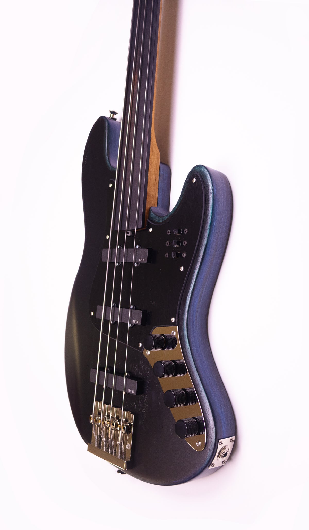 J-Style Thunderhorse 4 - Fretless - Orbital Ink - 8.3 lbs - McGrath Guitars
