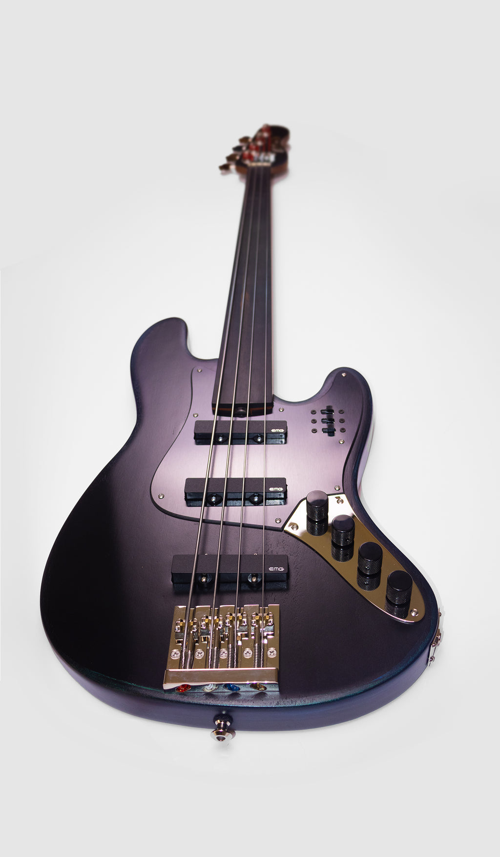 J-Style Thunderhorse 4 - Fretless - Orbital Ink - 8.3 lbs - McGrath Guitars