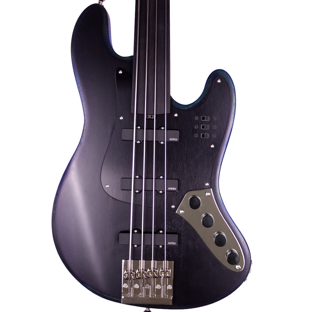 J-Style Thunderhorse 4 - Fretless - Orbital Ink - 8.3 lbs - McGrath Guitars