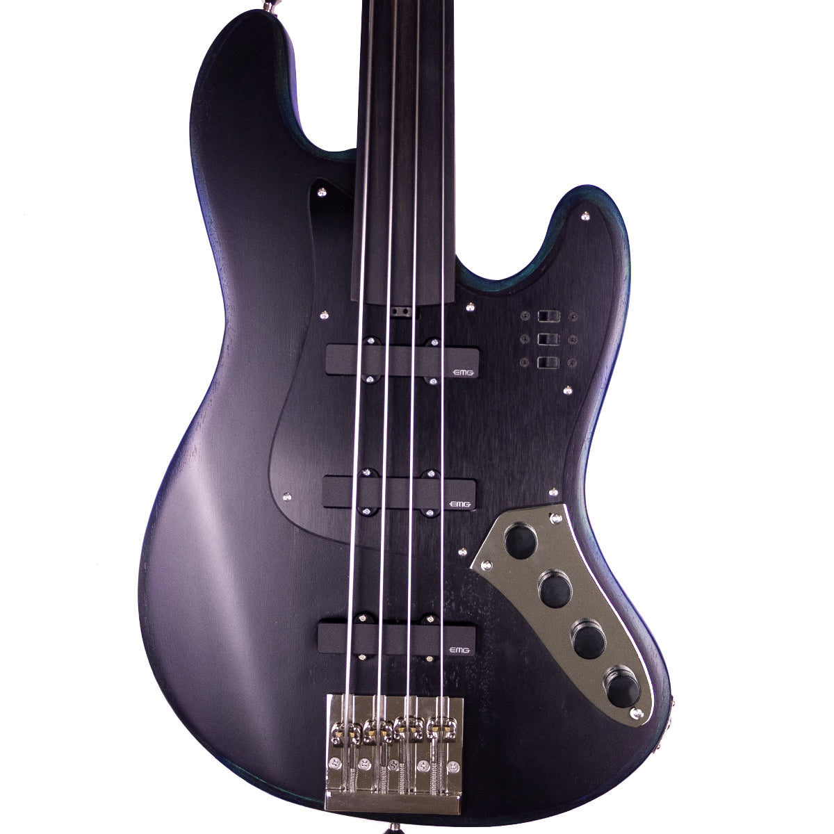 J-Style Thunderhorse 4 - Fretless - Orbital Ink - 8.3 lbs - McGrath Guitars