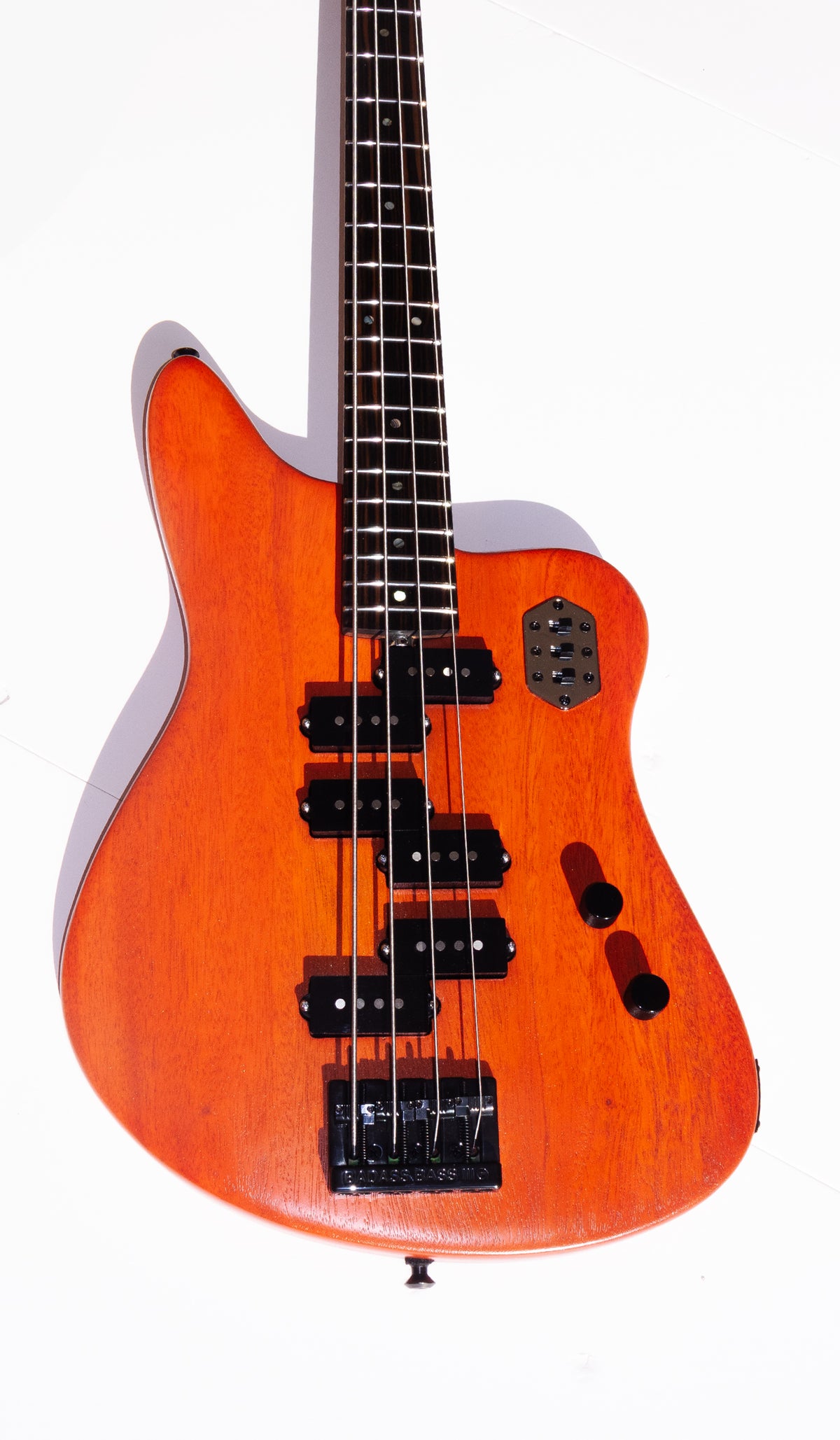 McGrath Guitars Rebel - 4 String Bass - Badass Orange (NAMM 2026) - McGrath Guitars