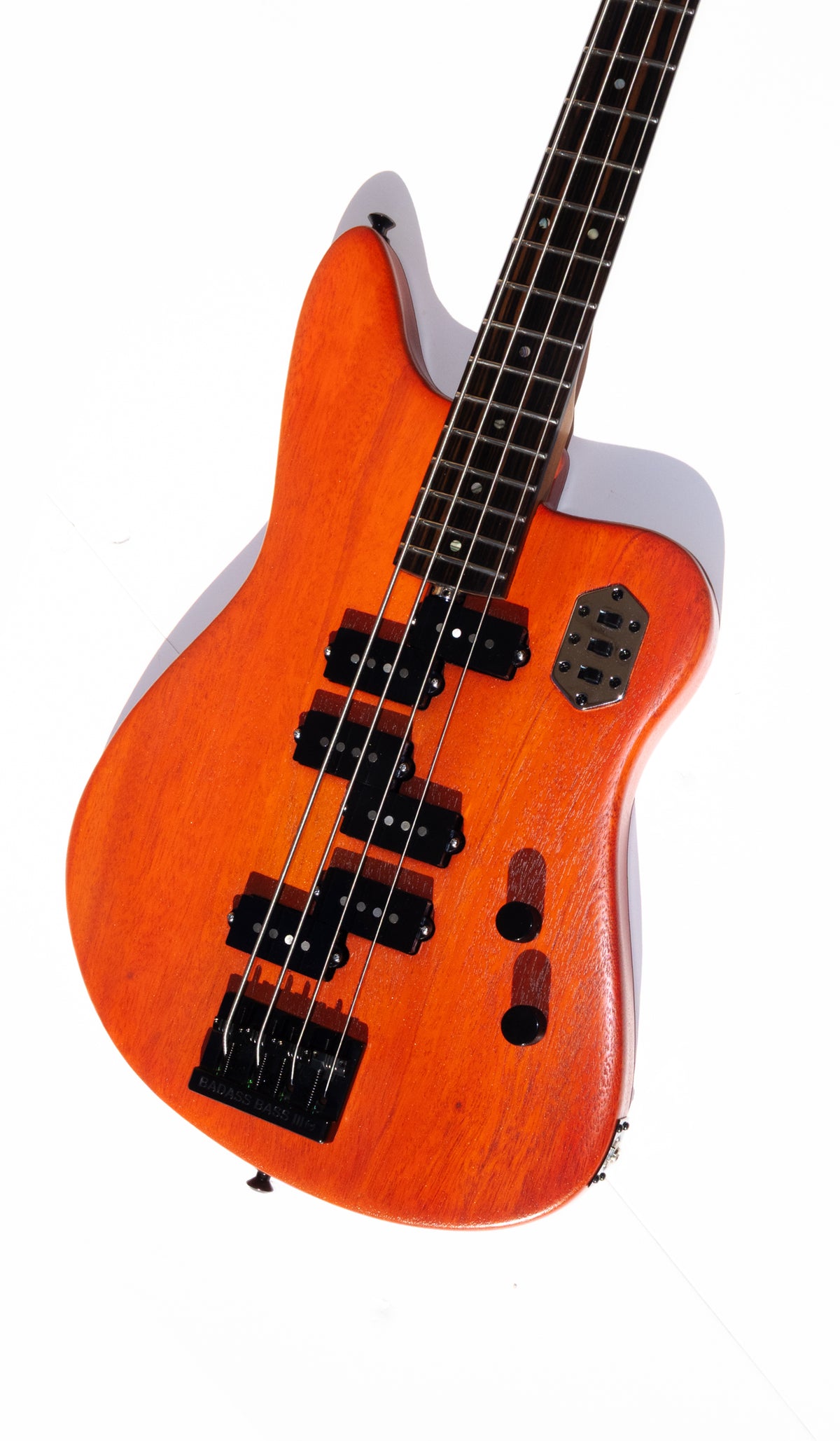 McGrath Guitars Rebel - 4 String Bass - Badass Orange (NAMM 2026) - McGrath Guitars