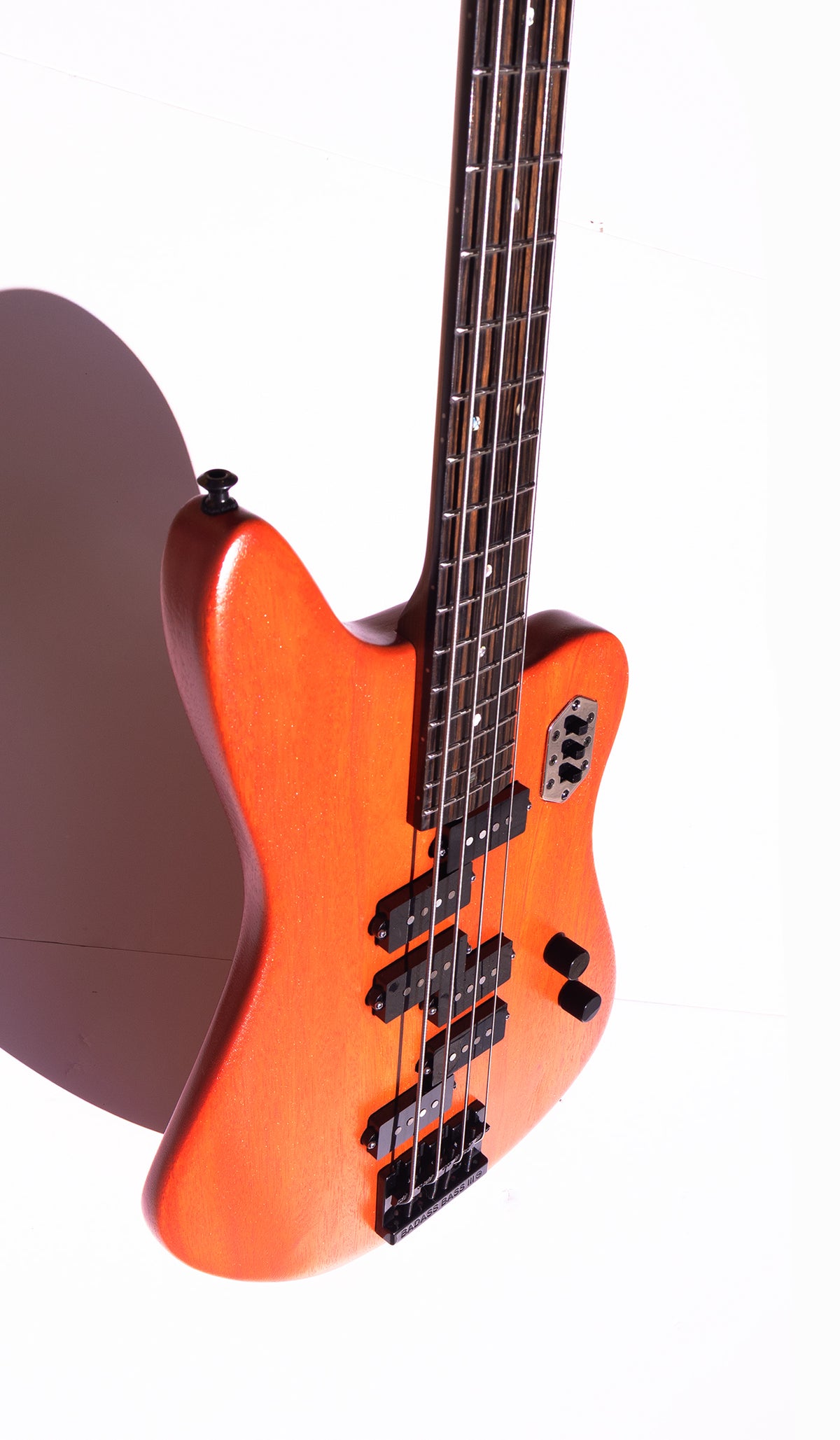 McGrath Guitars Rebel - 4 String Bass - Badass Orange (NAMM 2026) - McGrath Guitars