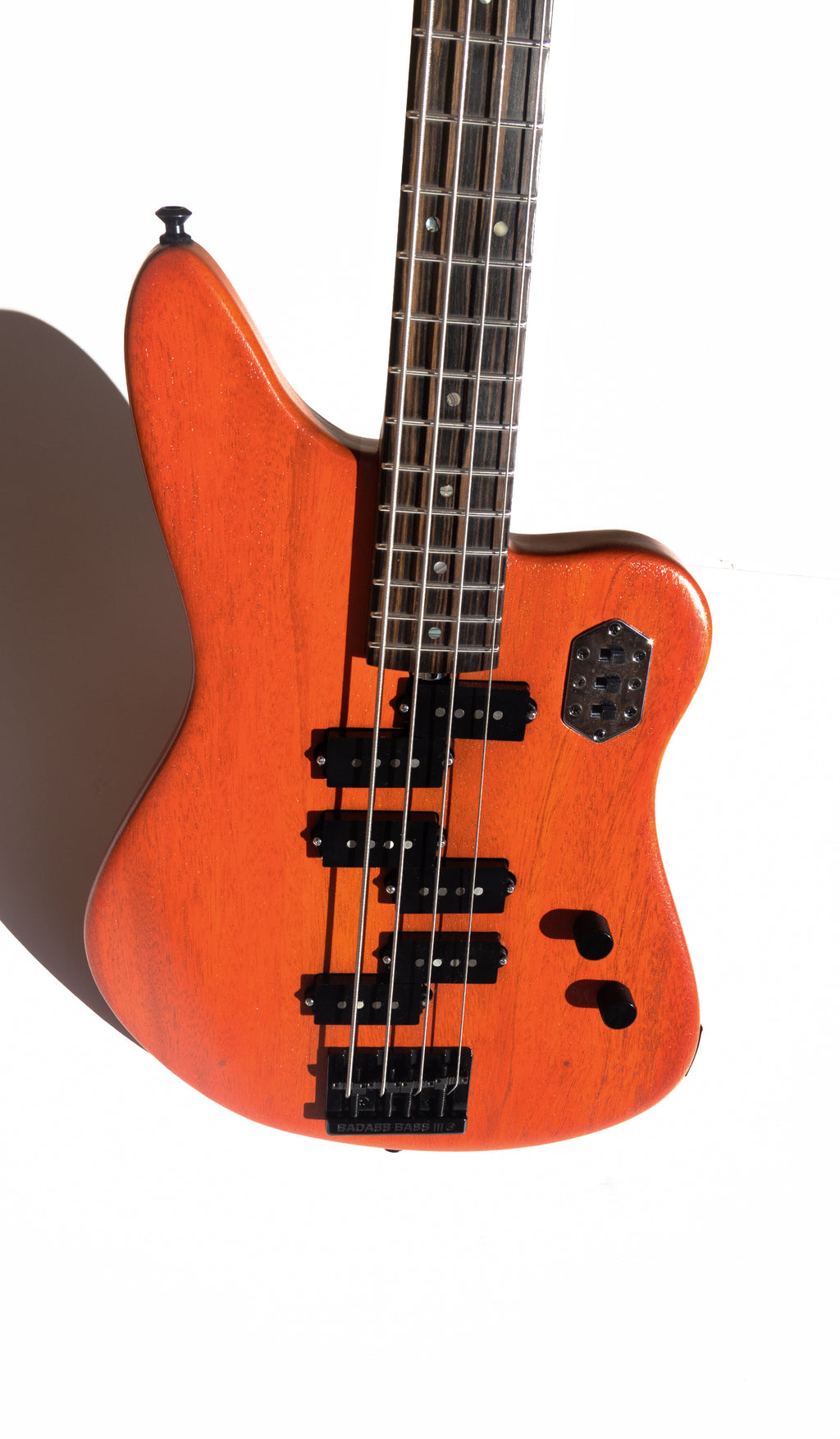 McGrath Guitars Rebel - 4 String Bass - Badass Orange (NAMM 2026) - McGrath Guitars