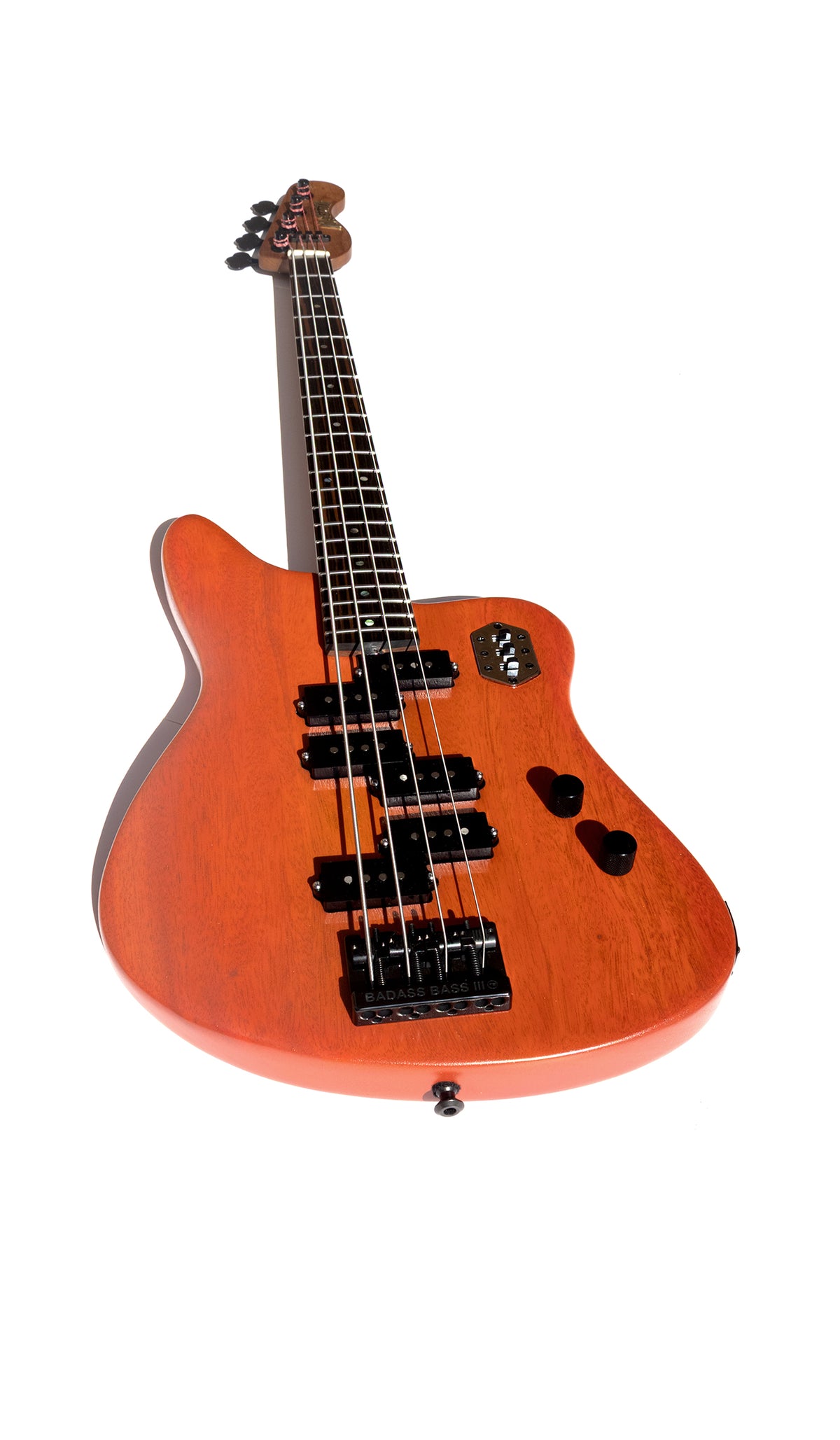 McGrath Guitars Rebel - 4 String Bass - Badass Orange (NAMM 2026) - McGrath Guitars