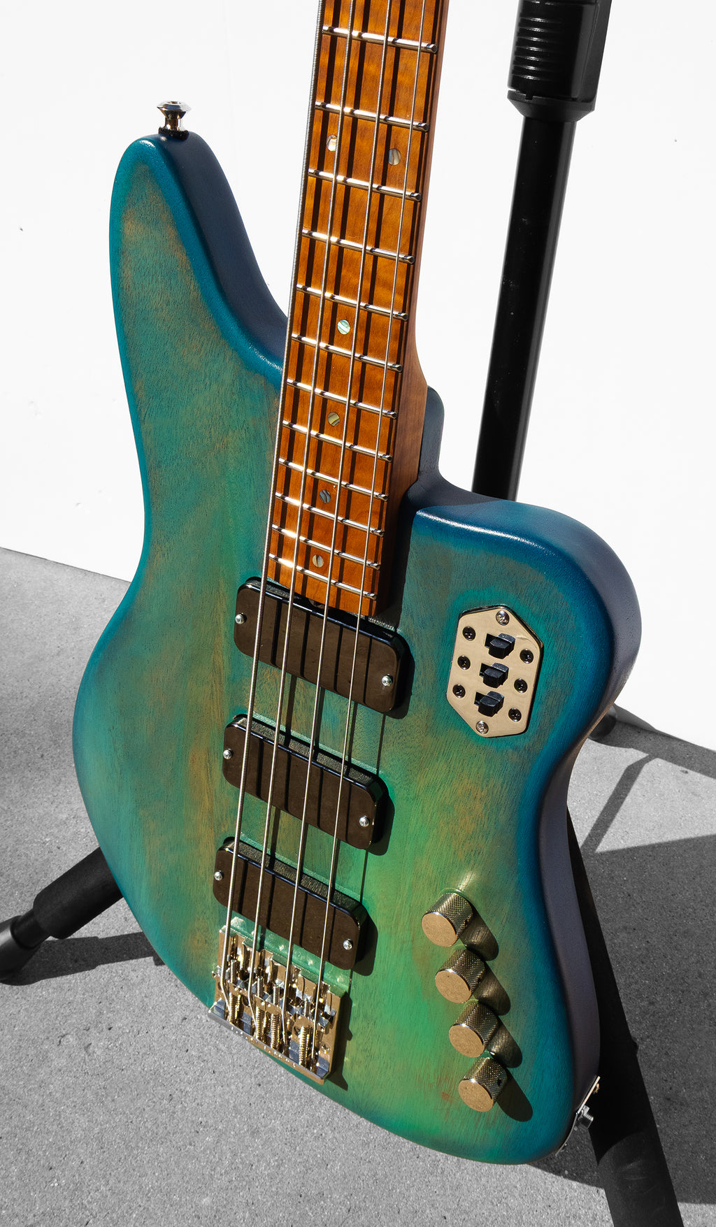 Rebel IV - Surf Blue - McGrath Guitars
