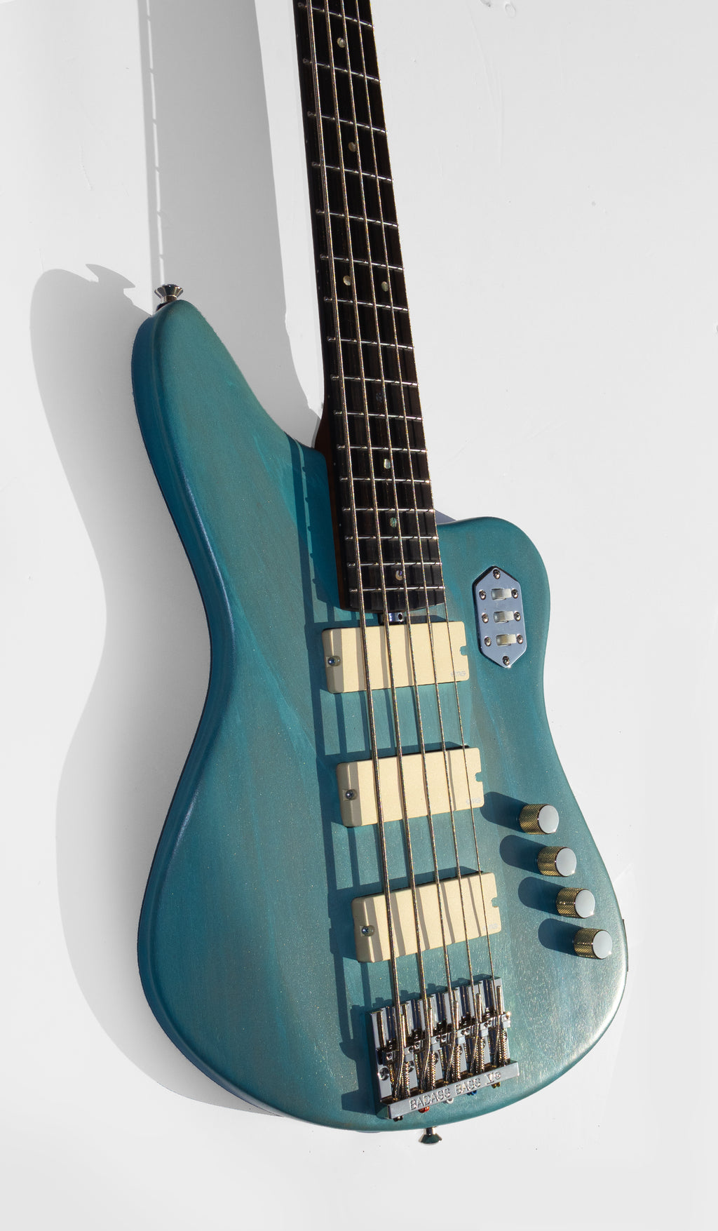 McGrath Rebel - 5-String Bass - Pool Blue (Namm 2026) - McGrath Guitars
