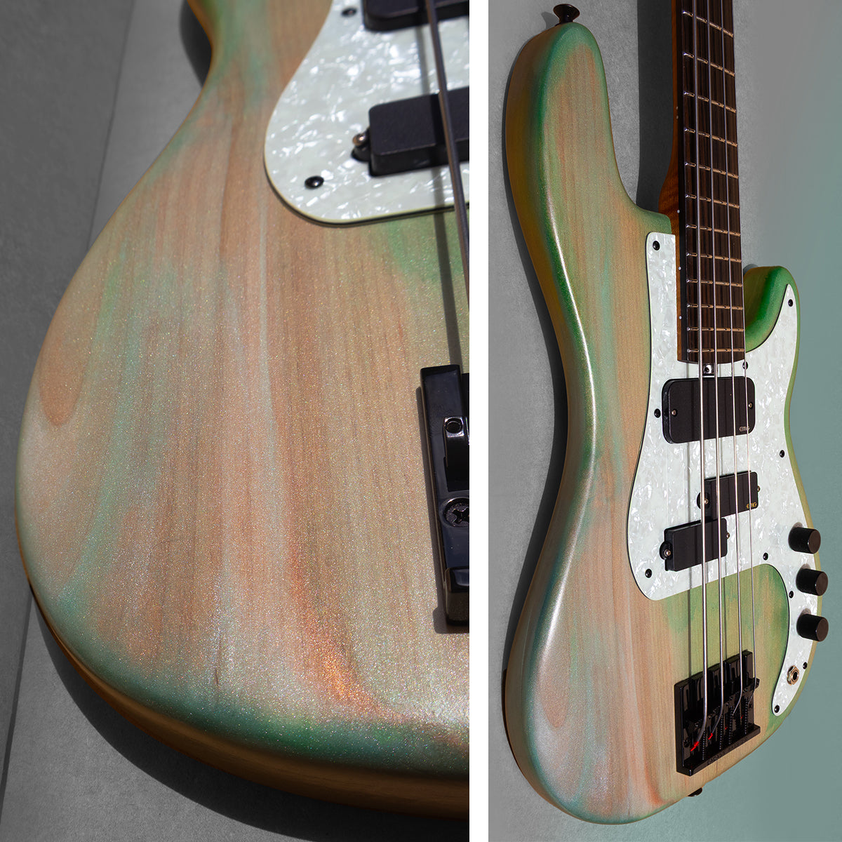 McGrath - Shortscale - Thumper  - Mint Shimmer - McGrath Guitars