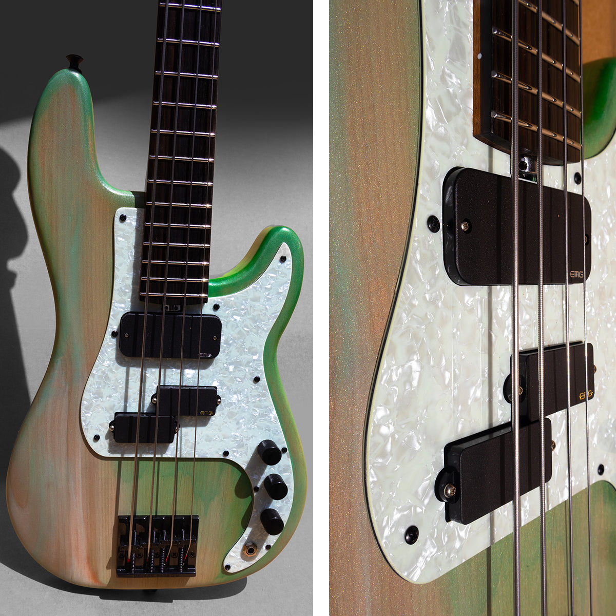 McGrath - Shortscale - Thumper  - Mint Shimmer - McGrath Guitars