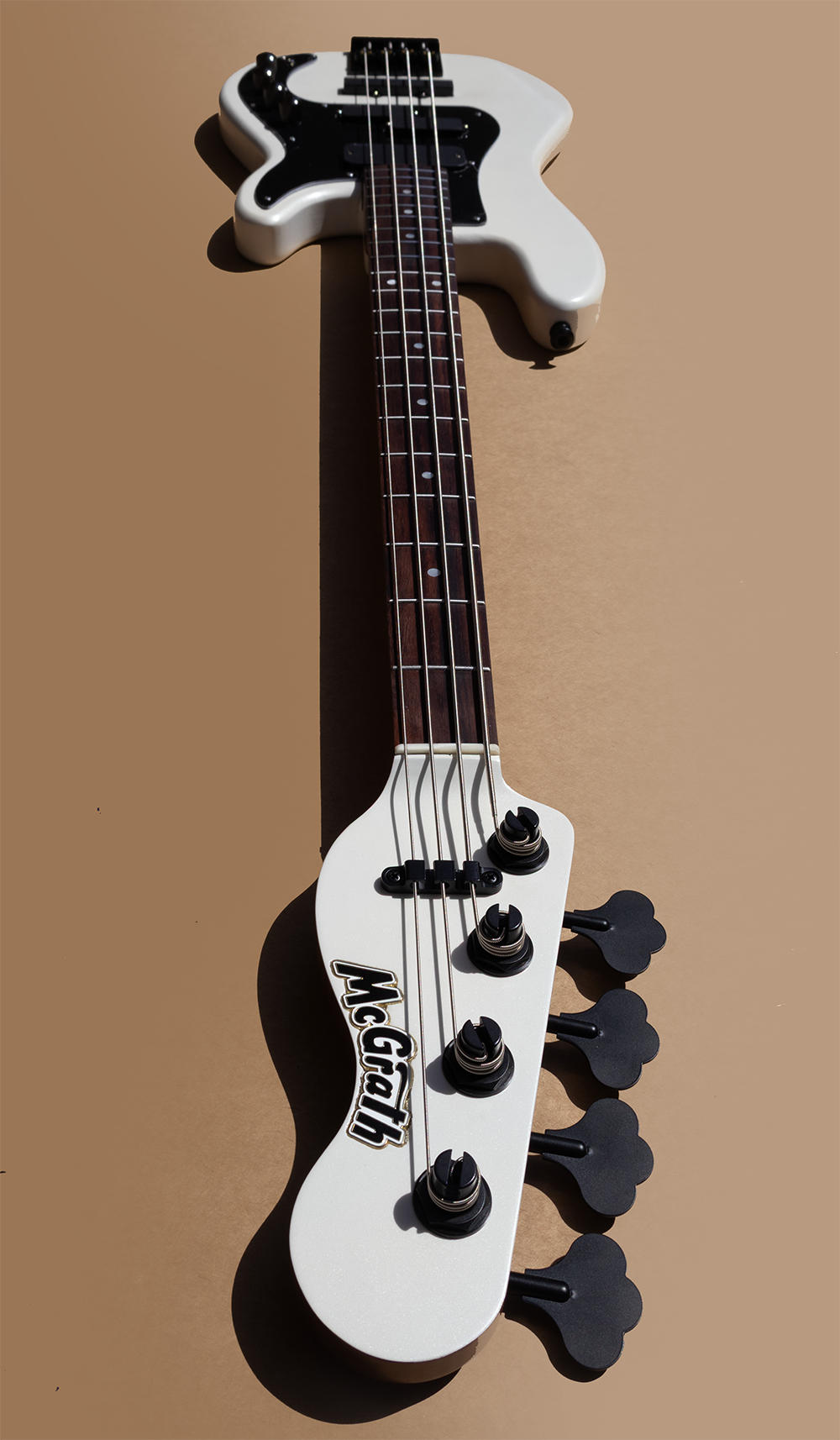 McGrath Thunderhorse 4 - Satin White - McGrath Guitars