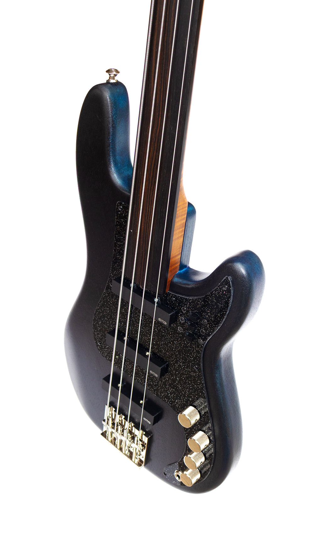 McGrath Thunderhorse - 4-String Fretless Bass - Orbital Ink (Namm 2026) - McGrath Guitars