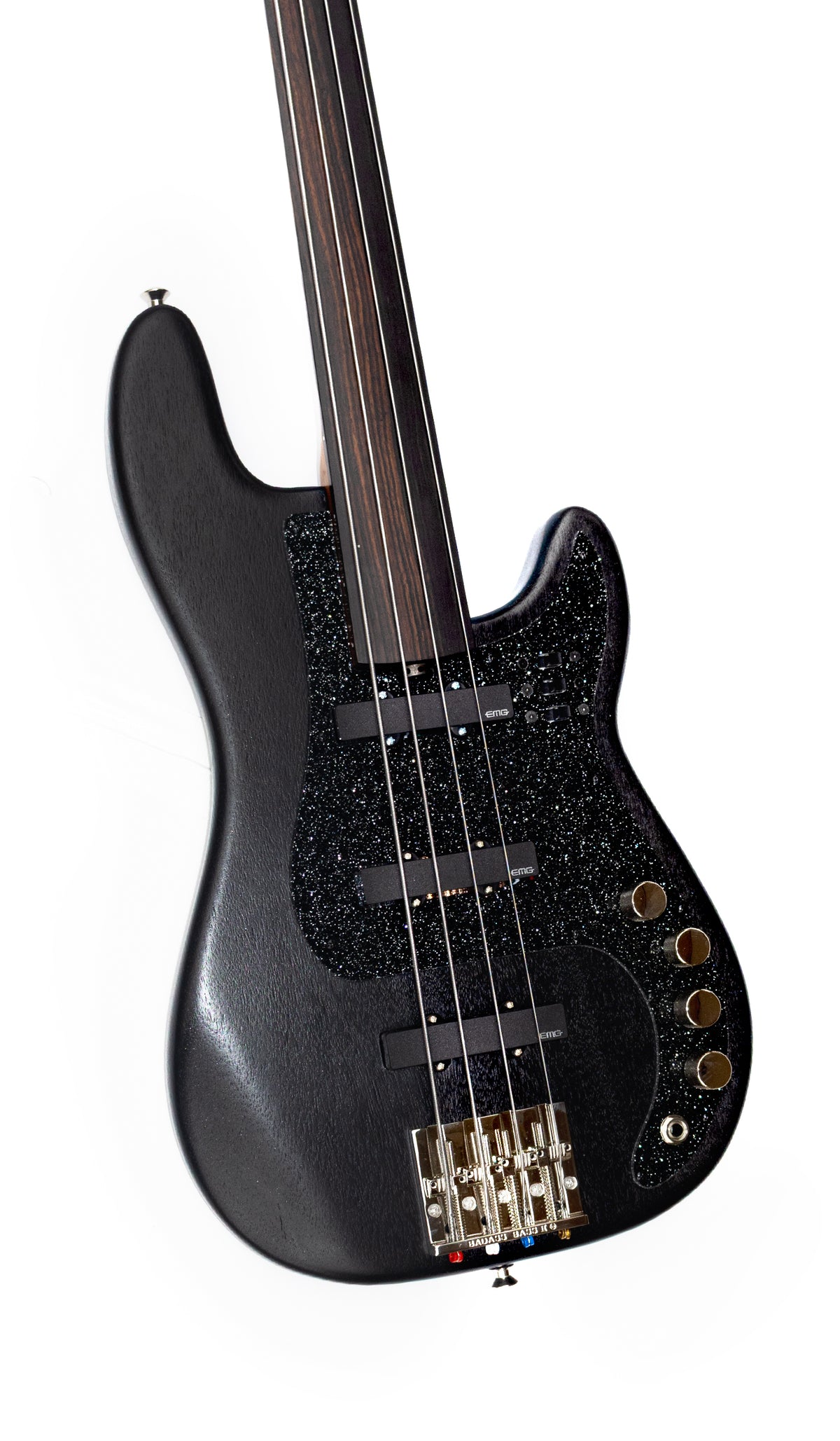 McGrath Thunderhorse - 4-String Fretless Bass - Orbital Ink (Namm 2026) - McGrath Guitars