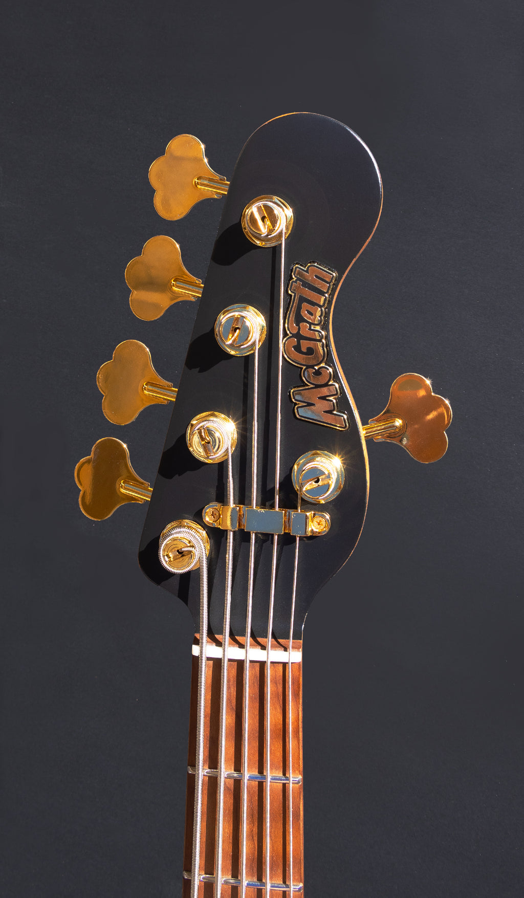 Thunderhorse V - Black and Gold - McGrath Guitars