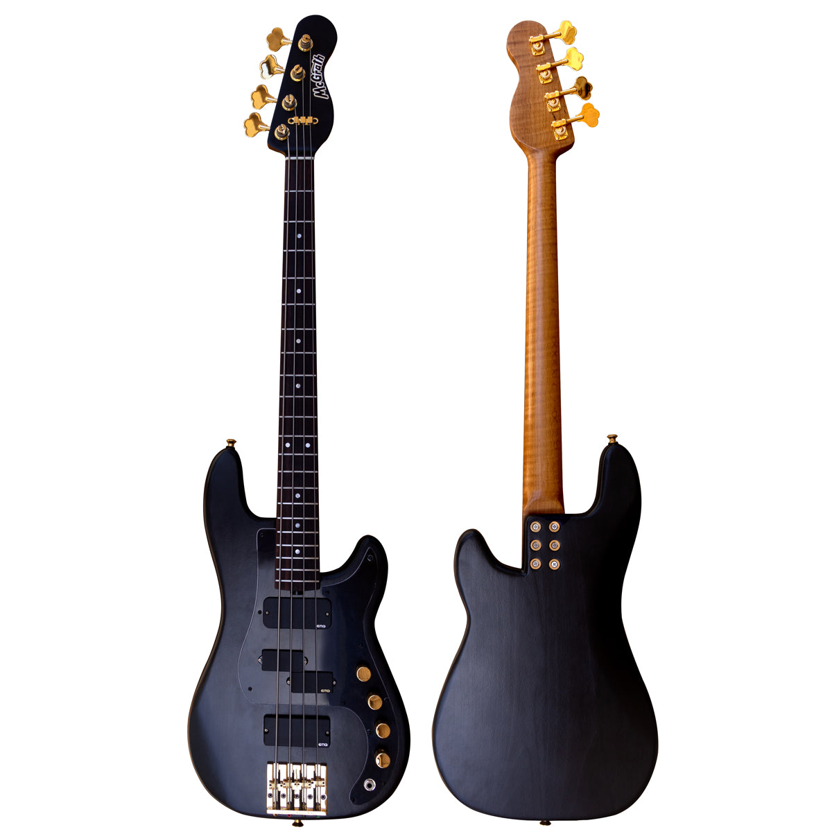 McGrath Thunderhorse IV - Black and Gold - McGrath Guitars