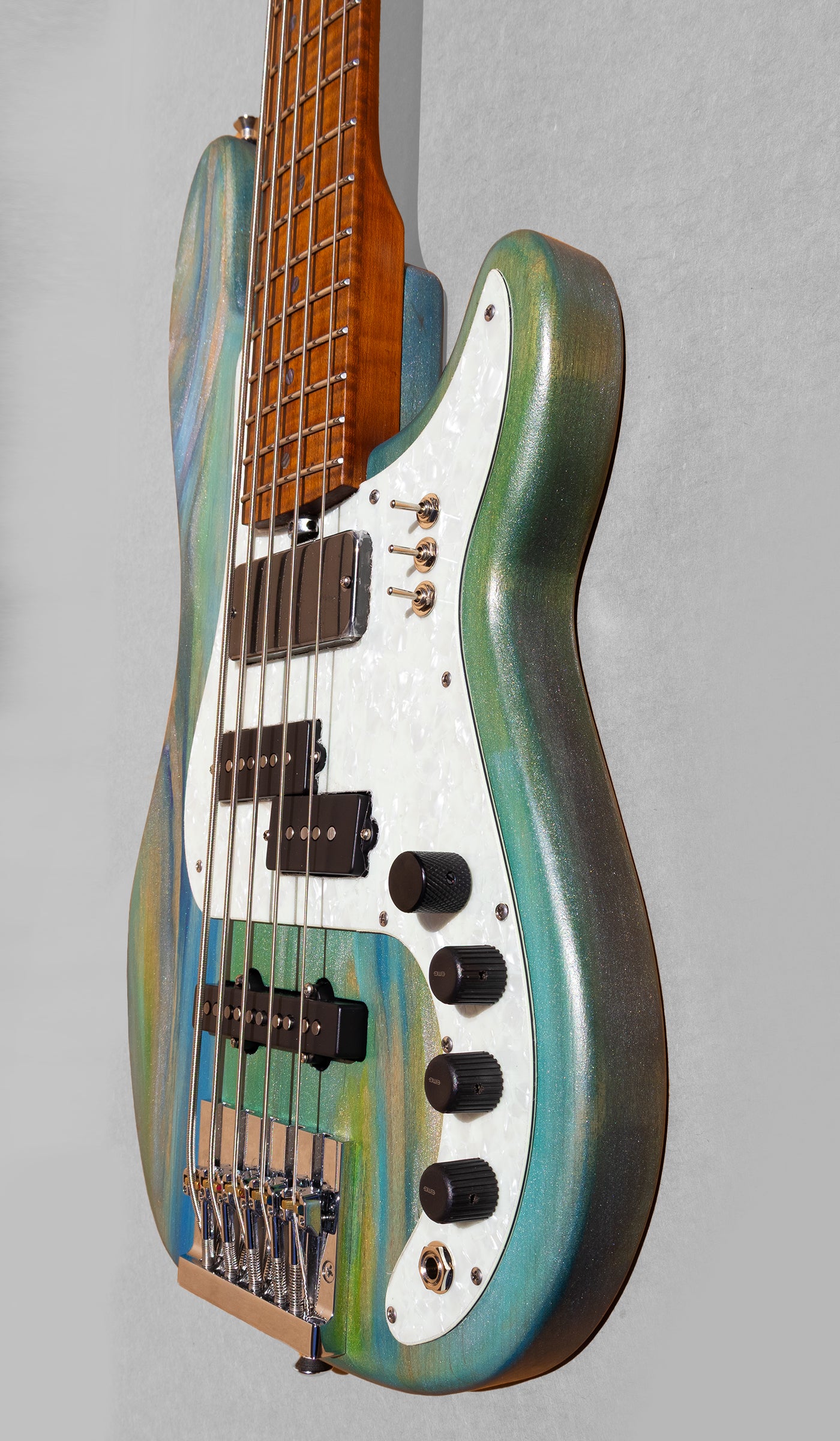 McGrath Thunderhorse V - Aquamarine - McGrath Guitars