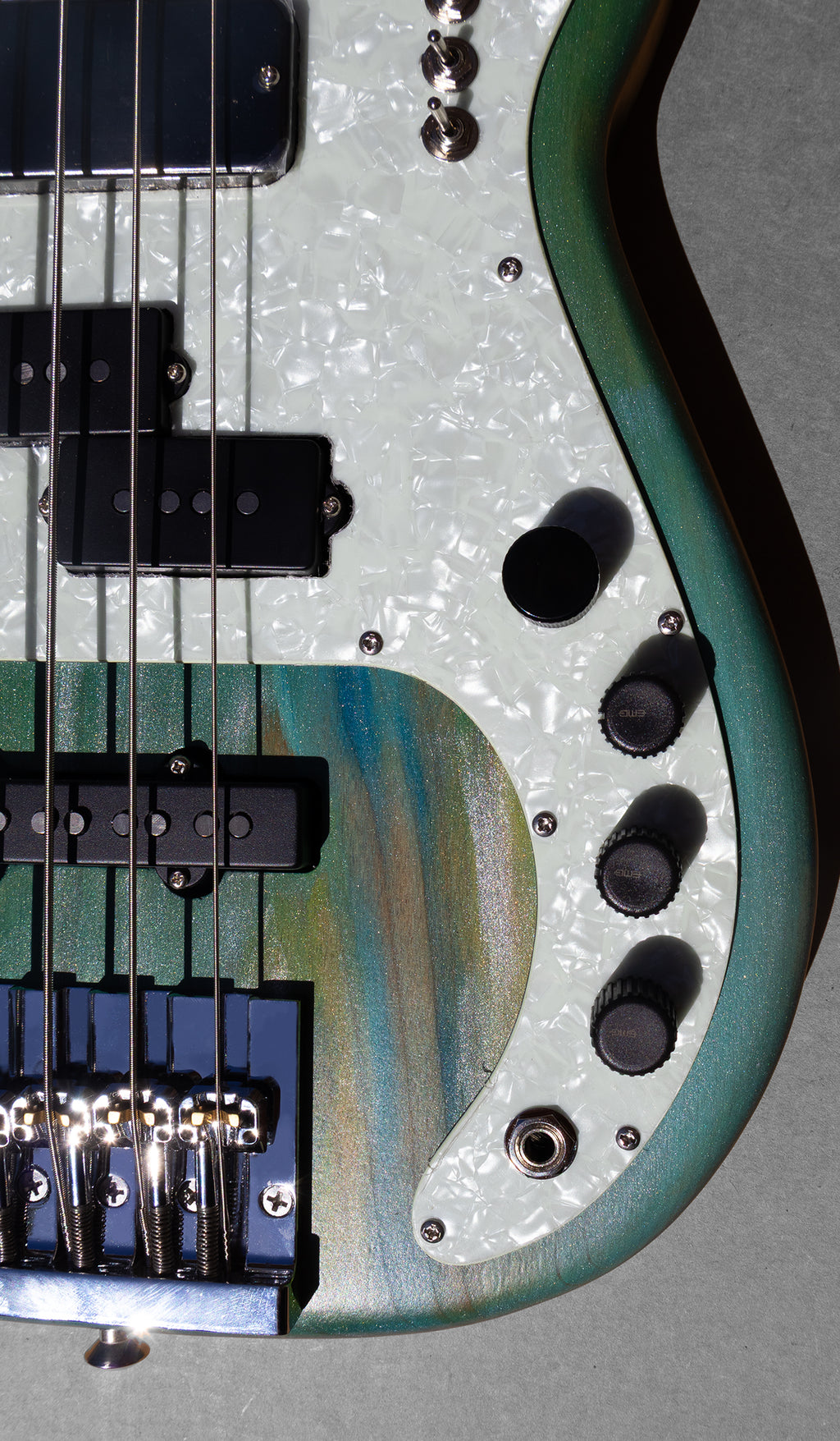 McGrath Thunderhorse V - Aquamarine - McGrath Guitars