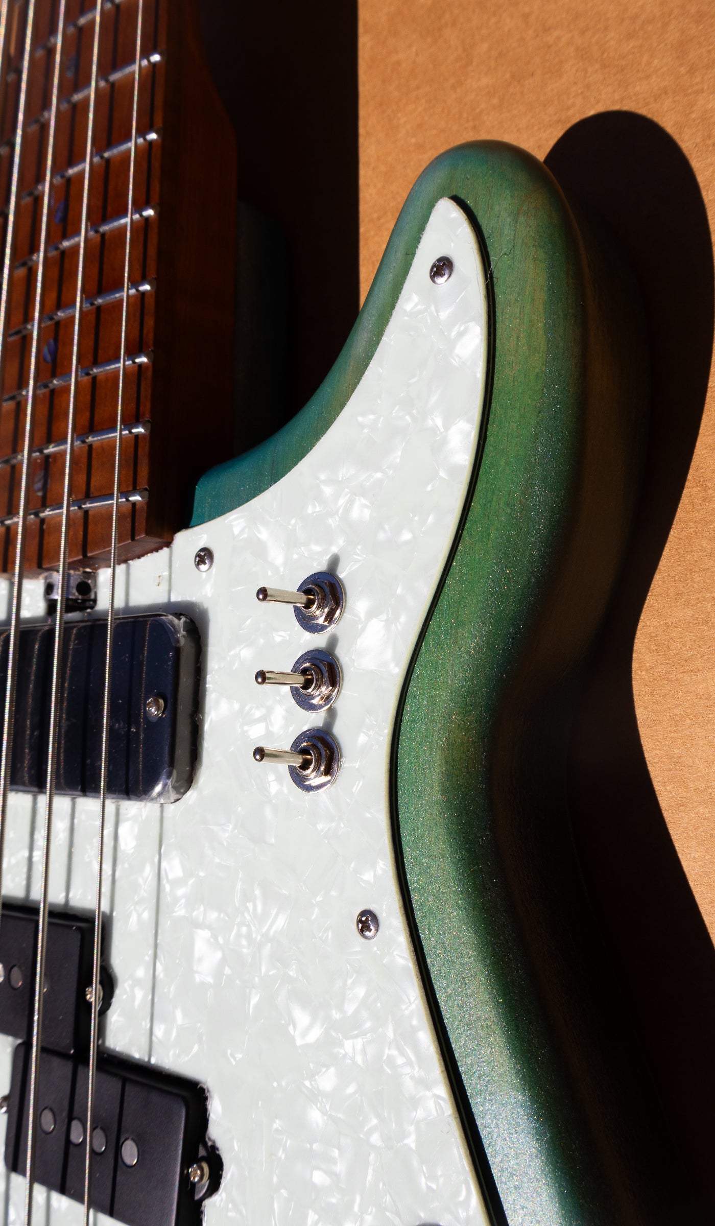 McGrath Thunderhorse V - Aquamarine - McGrath Guitars