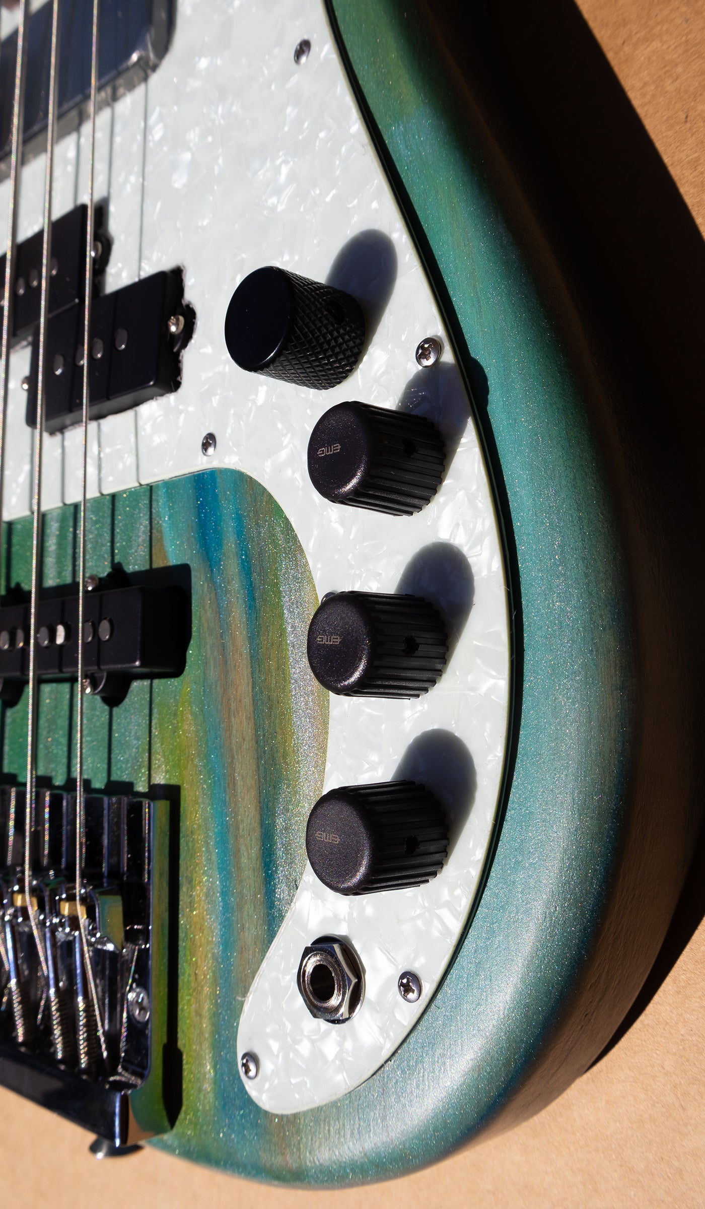 McGrath Thunderhorse V - Aquamarine - McGrath Guitars
