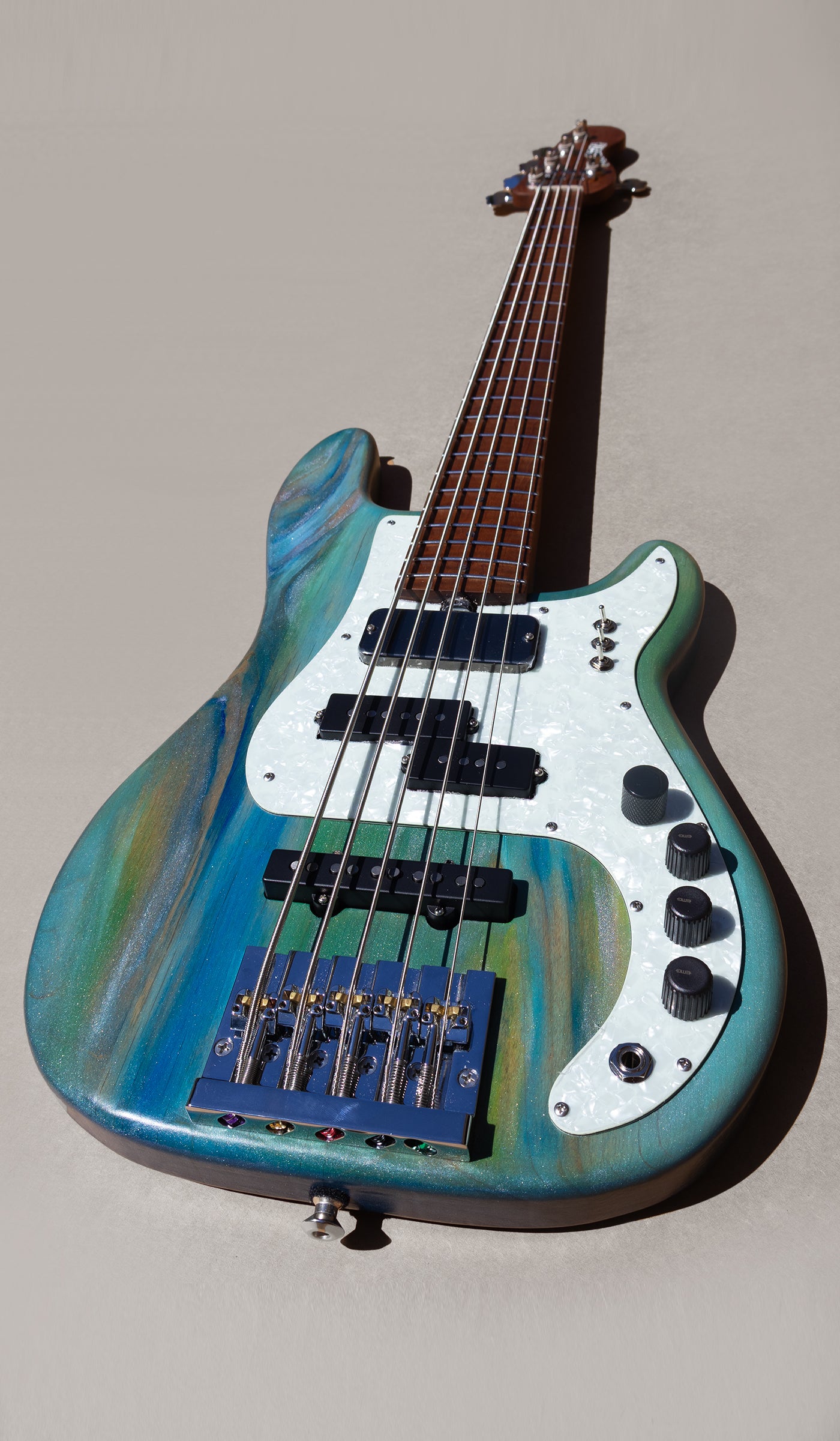 McGrath Thunderhorse V - Aquamarine - McGrath Guitars