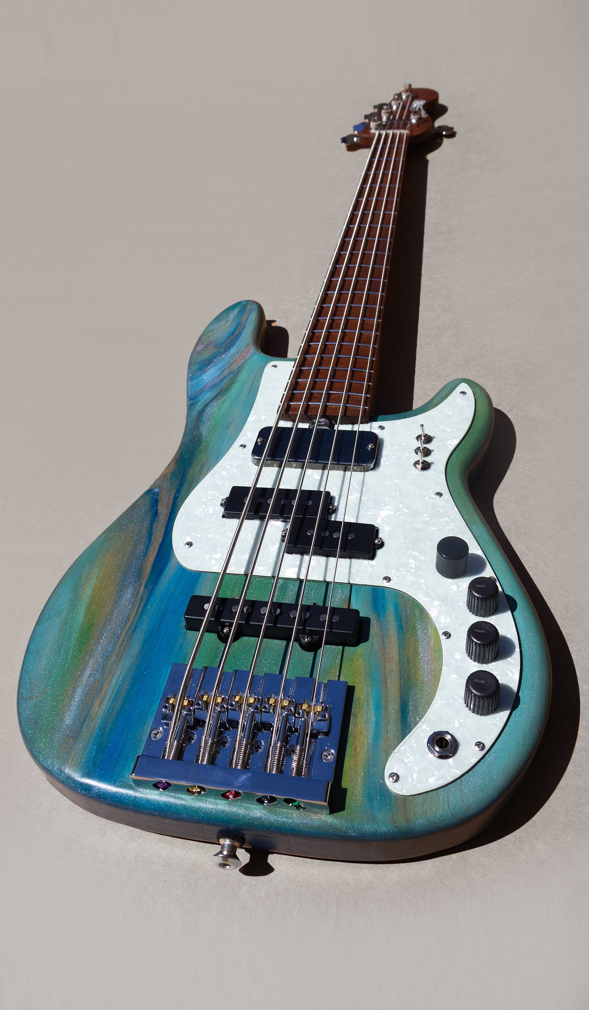McGrath Thunderhorse V - Aquamarine - McGrath Guitars