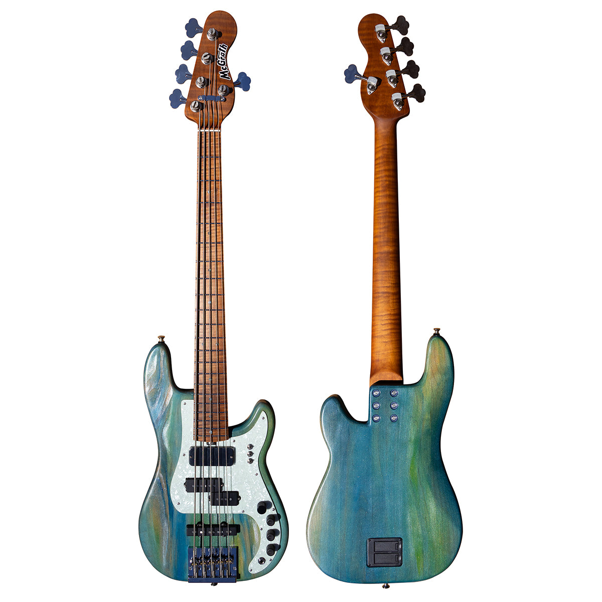 McGrath Thunderhorse V - Aquamarine - McGrath Guitars