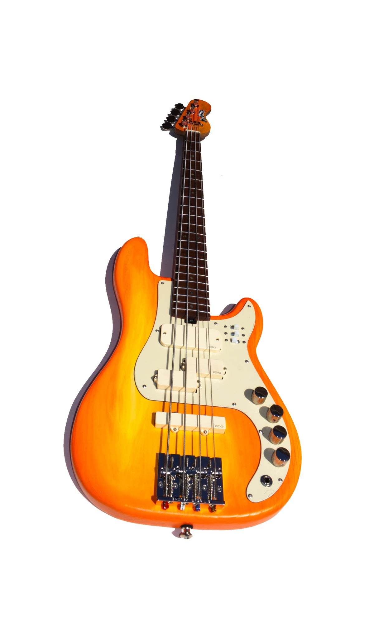 P-Style Thunderhorse 4 - Creamsicle - 8.4lbs - McGrath Guitars