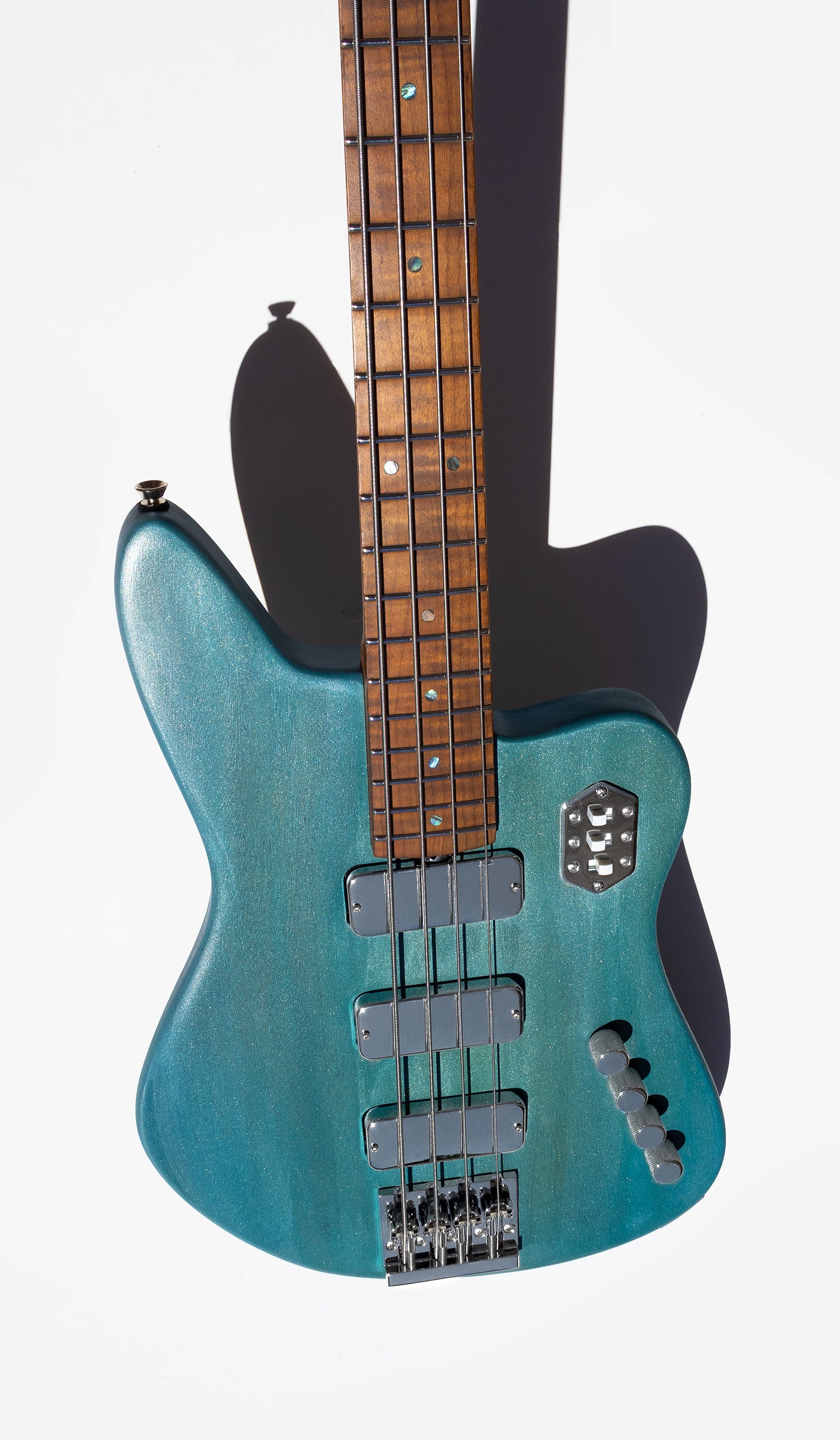 REBEL Bass IV - Pool Blue - McGrath Guitars