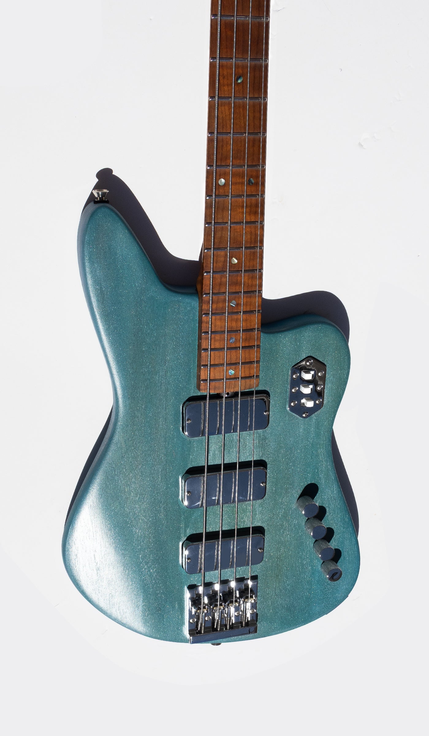 REBEL Bass IV - Pool Blue - McGrath Guitars