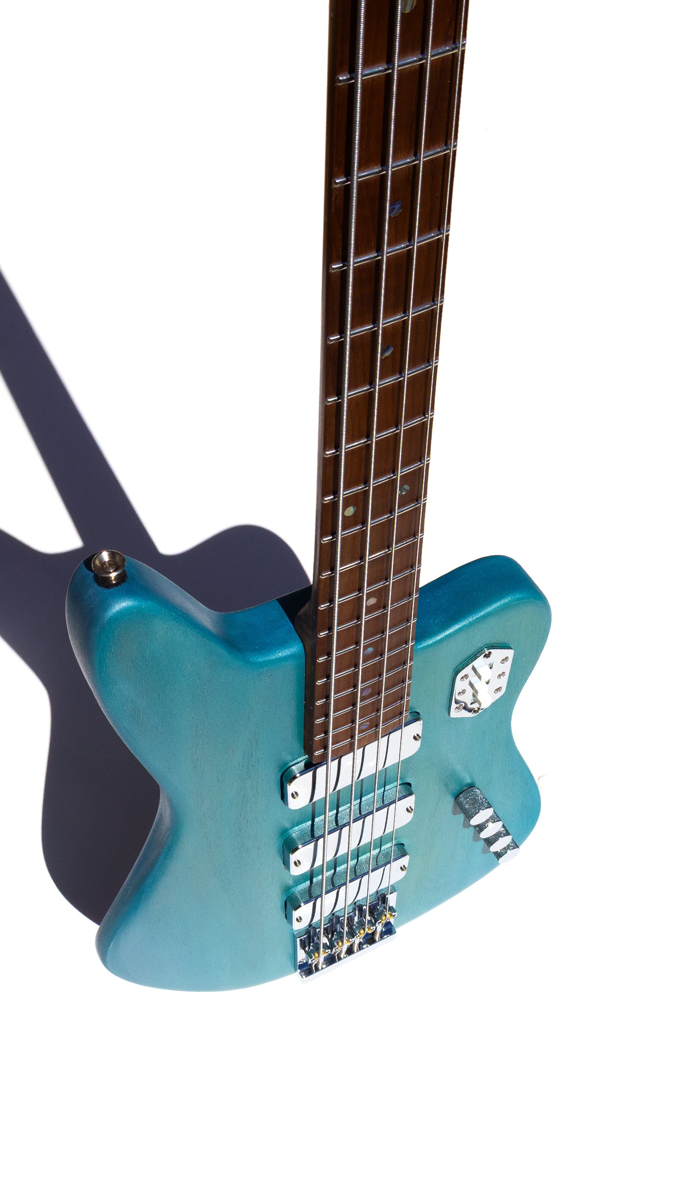 REBEL Bass IV - Pool Blue - McGrath Guitars