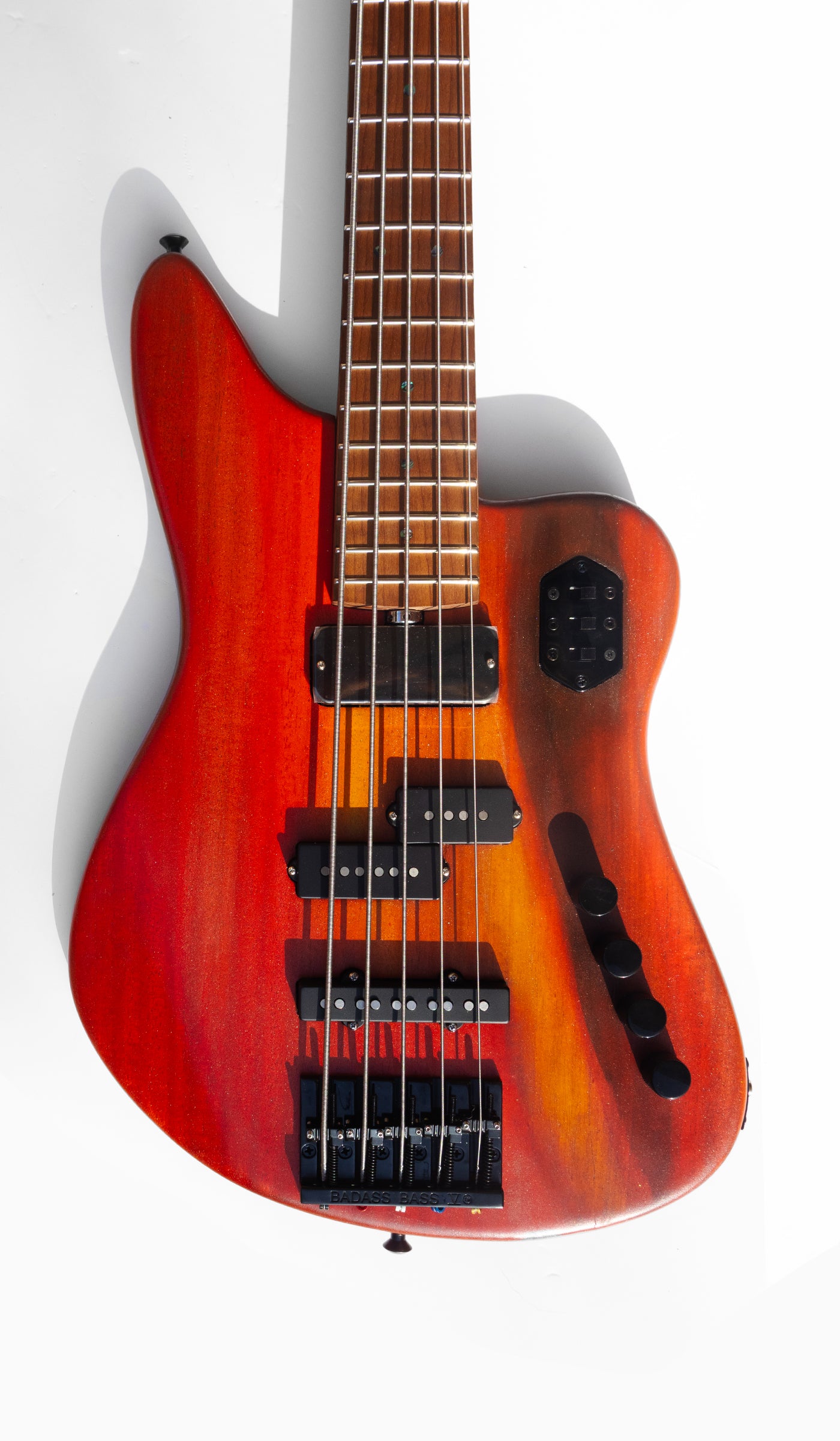 Rebel 5 - Red Flame - McGrath Guitars