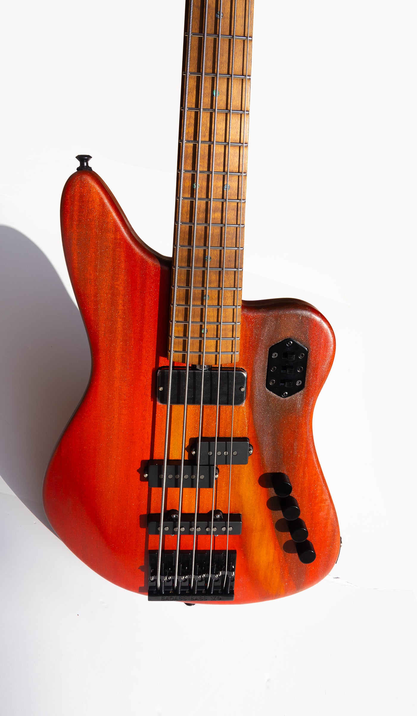 Rebel 5 - Red Flame - McGrath Guitars