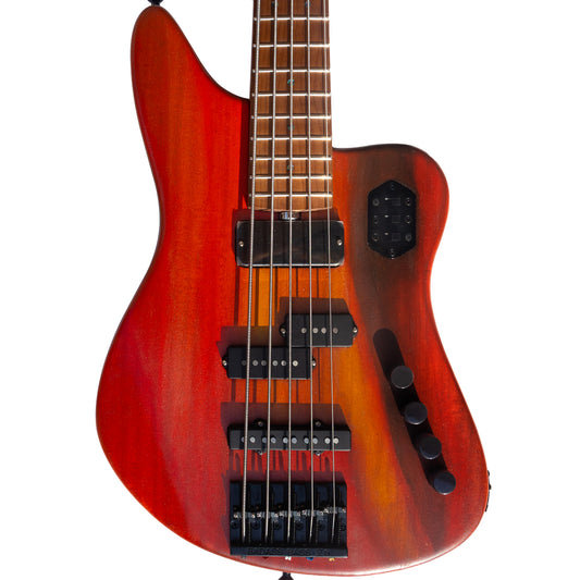 Rebel 5 - Red Flame - McGrath Guitars