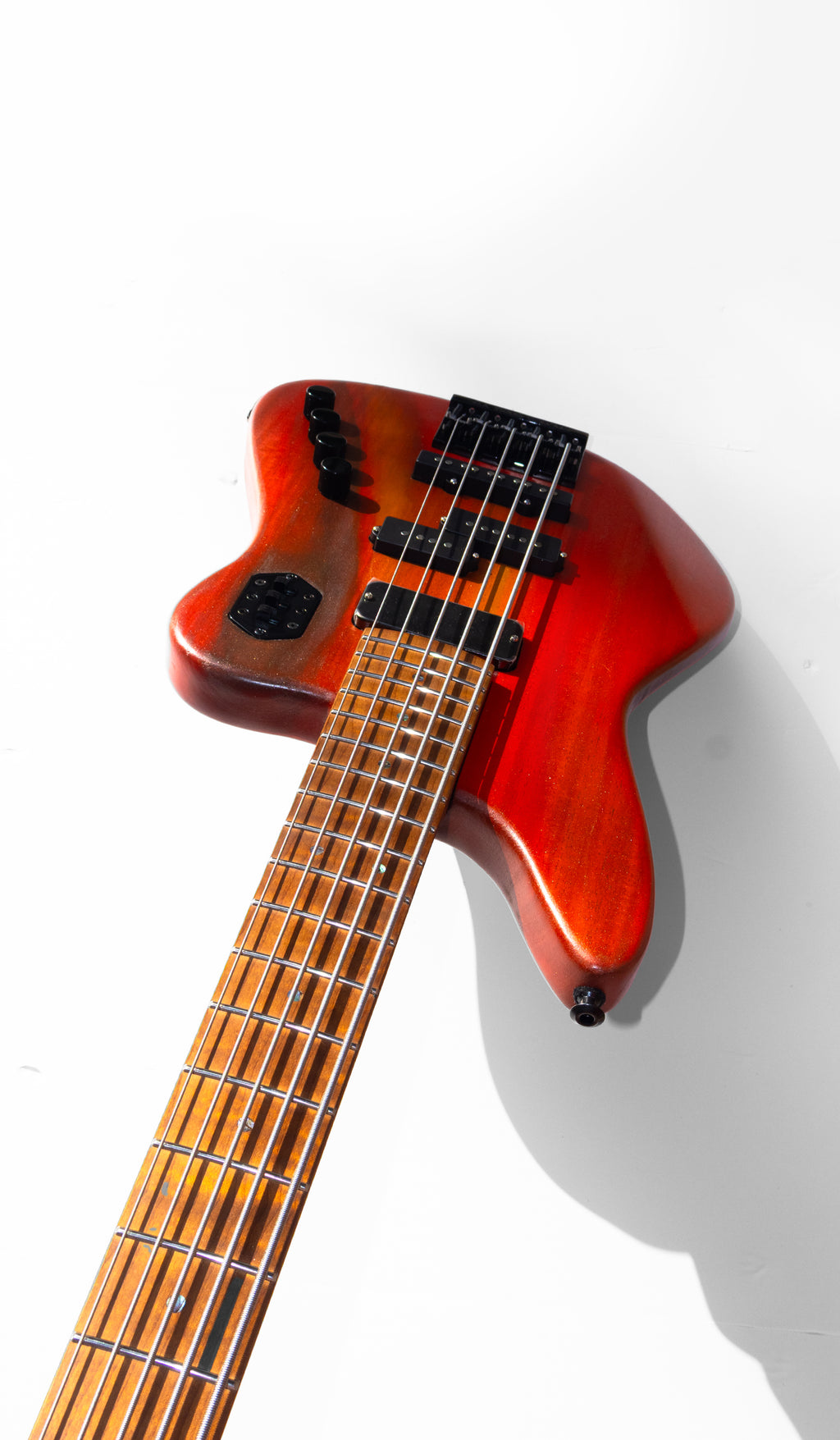 Rebel 5 - Red Flame - McGrath Guitars