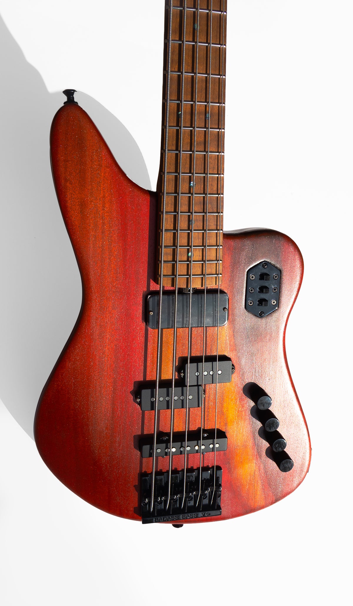 Rebel 5 - Red Flame - McGrath Guitars