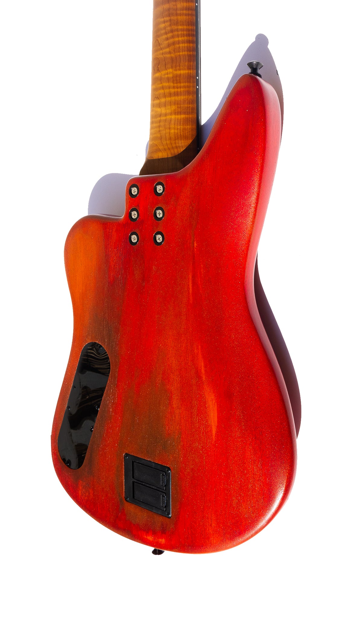 Rebel Bass - 5 String - Red Flame - McGrath Guitars