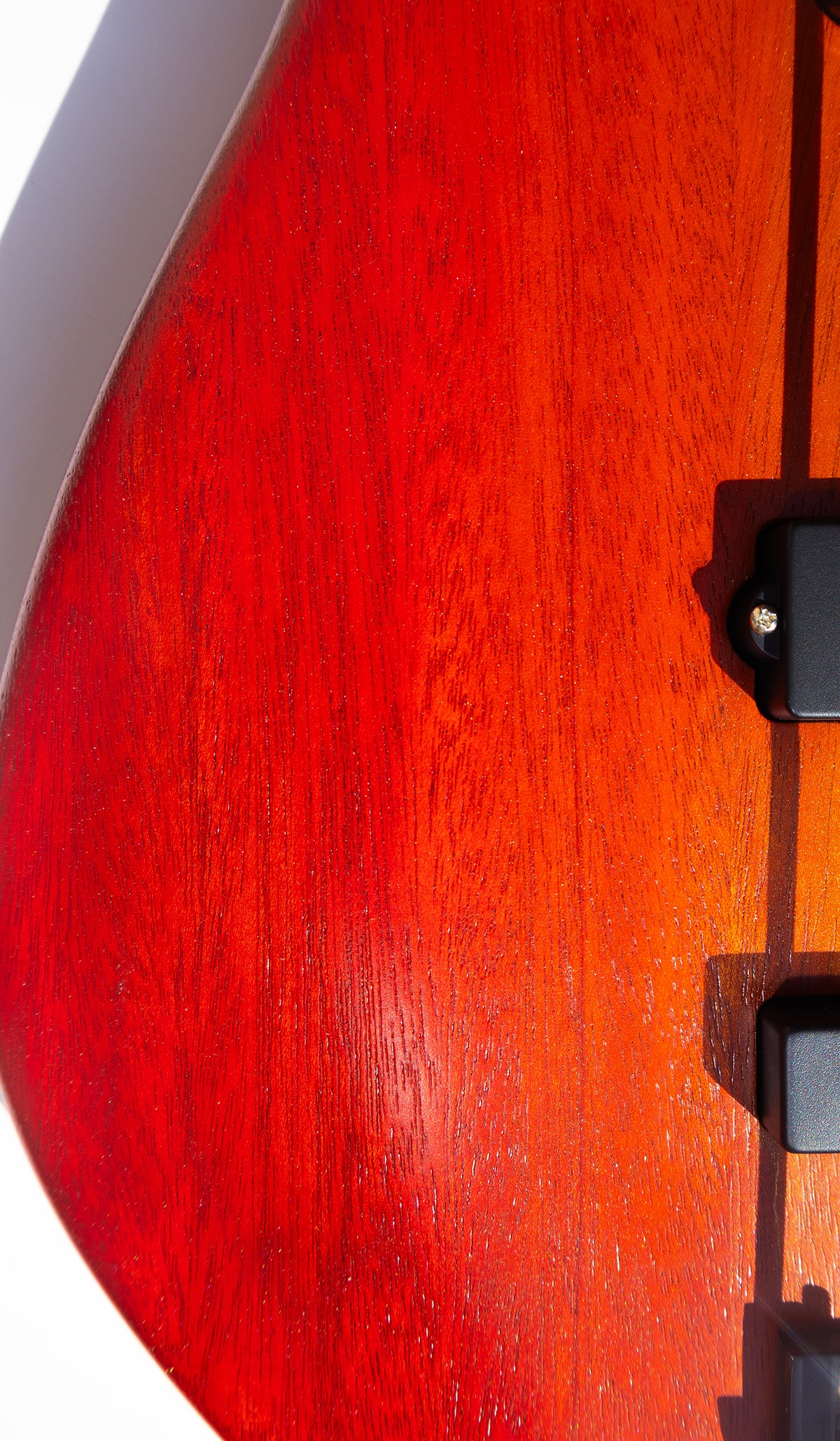 Rebel Bass - 5 String - Red Flame - McGrath Guitars