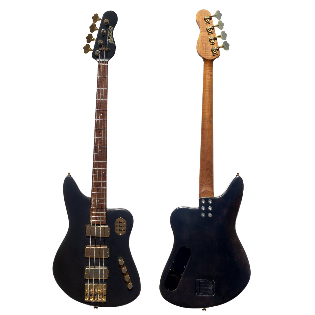 Rebel IV - Black and Gold - McGrath Guitars